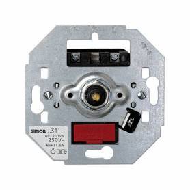 Regulador-interruptor de luz giratorio de 40 a 300 W/VA