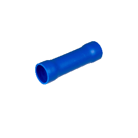Terminal de empalme para cable de 10 a 16 mm² con longitud 42mm Azul