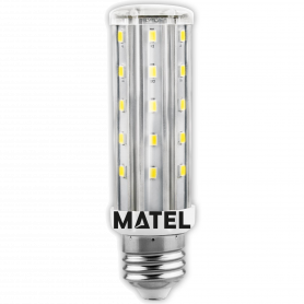 Bombilla led Tubular E27  8w.NEUTRA Marca Matel