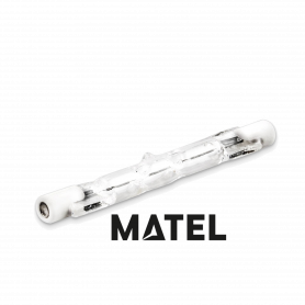 Bombilla Halogena Eco R7s.LINEAL  78 mm. 160 w. Marca Matel