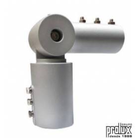 Accesorio columna regulable en ángulo color plata marca Prolux