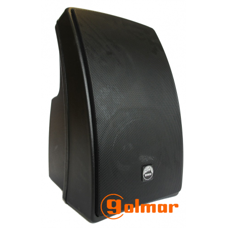 Caja acústica de 2 vías 6,5’’ plástico de color negro MD-60T Golmar