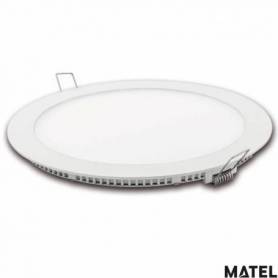 Downlight Led Aluminio Redondo Corte 185mm Luz Calida marca Matel